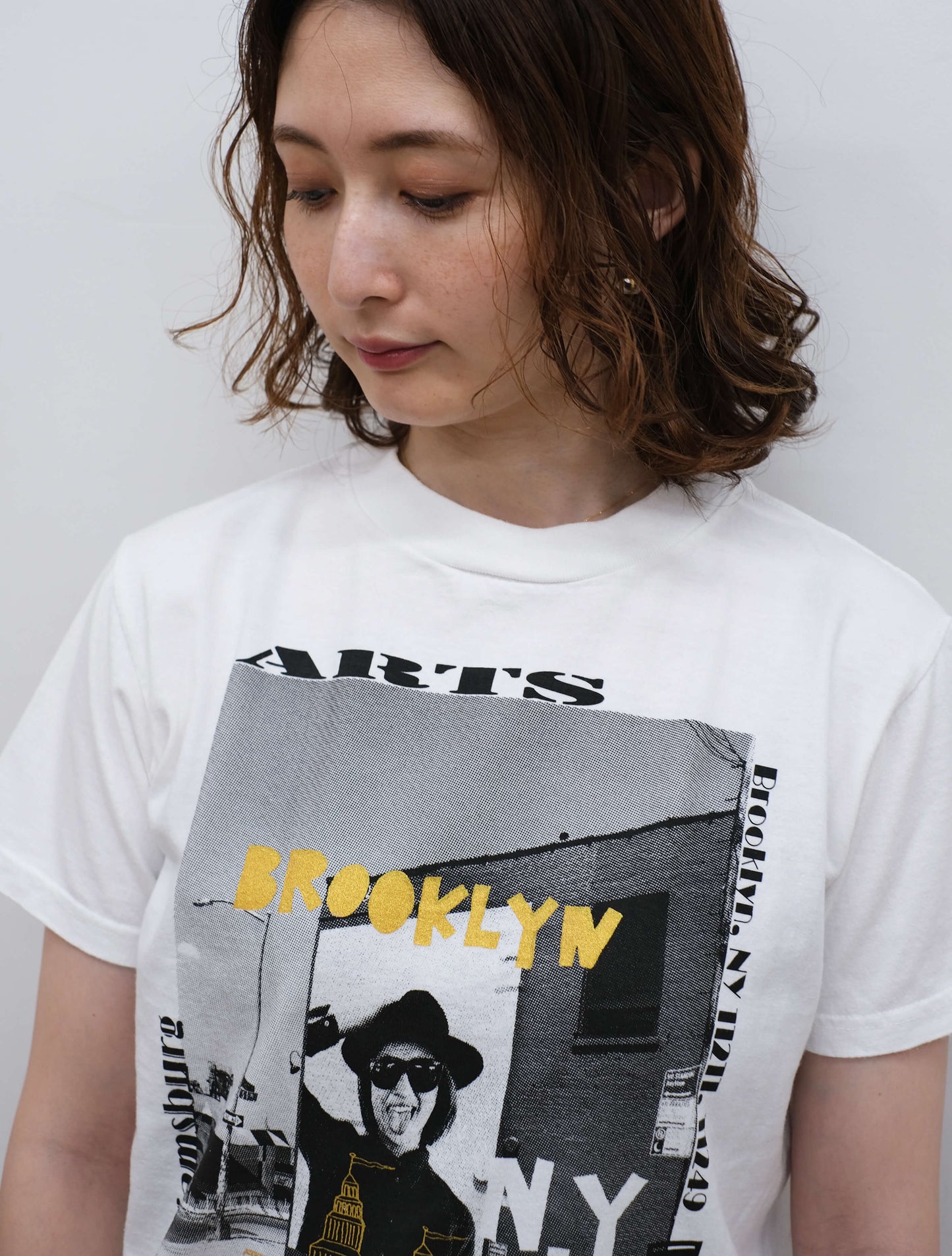プリントTee "BROOKLYN" (Cafune)