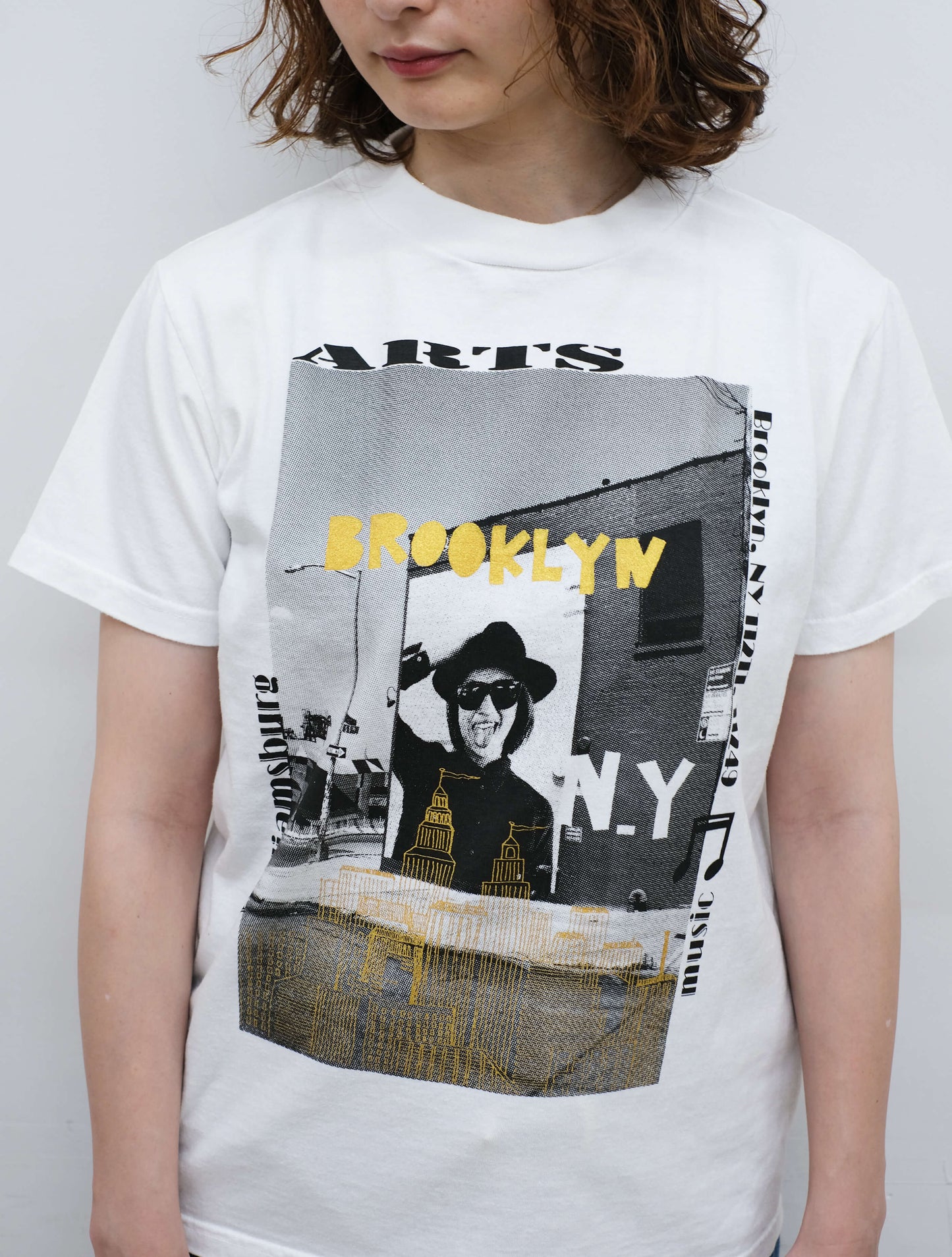 プリントTee "BROOKLYN" (Cafune)
