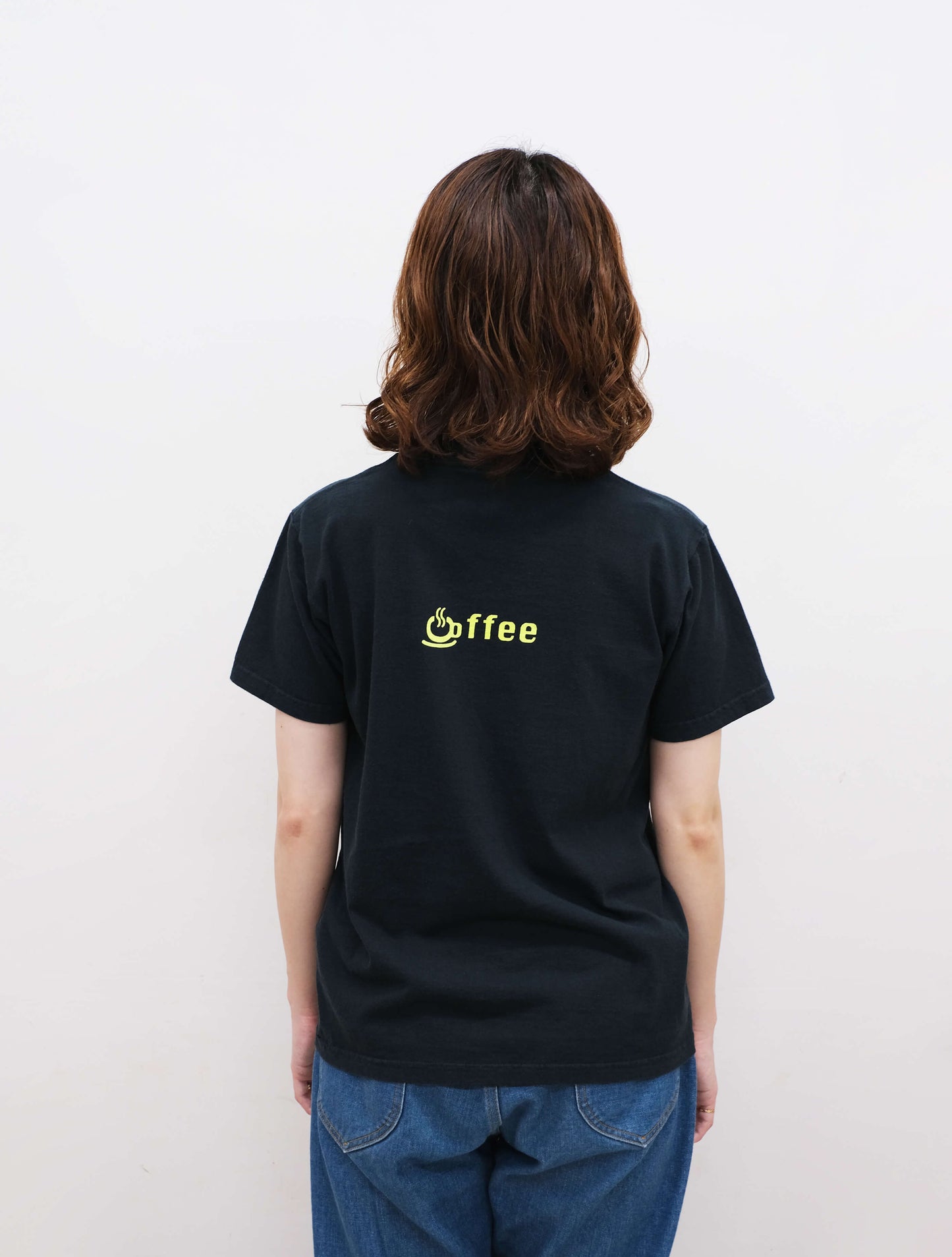 プリントTee "knockin' on coffees door" (Cafune)