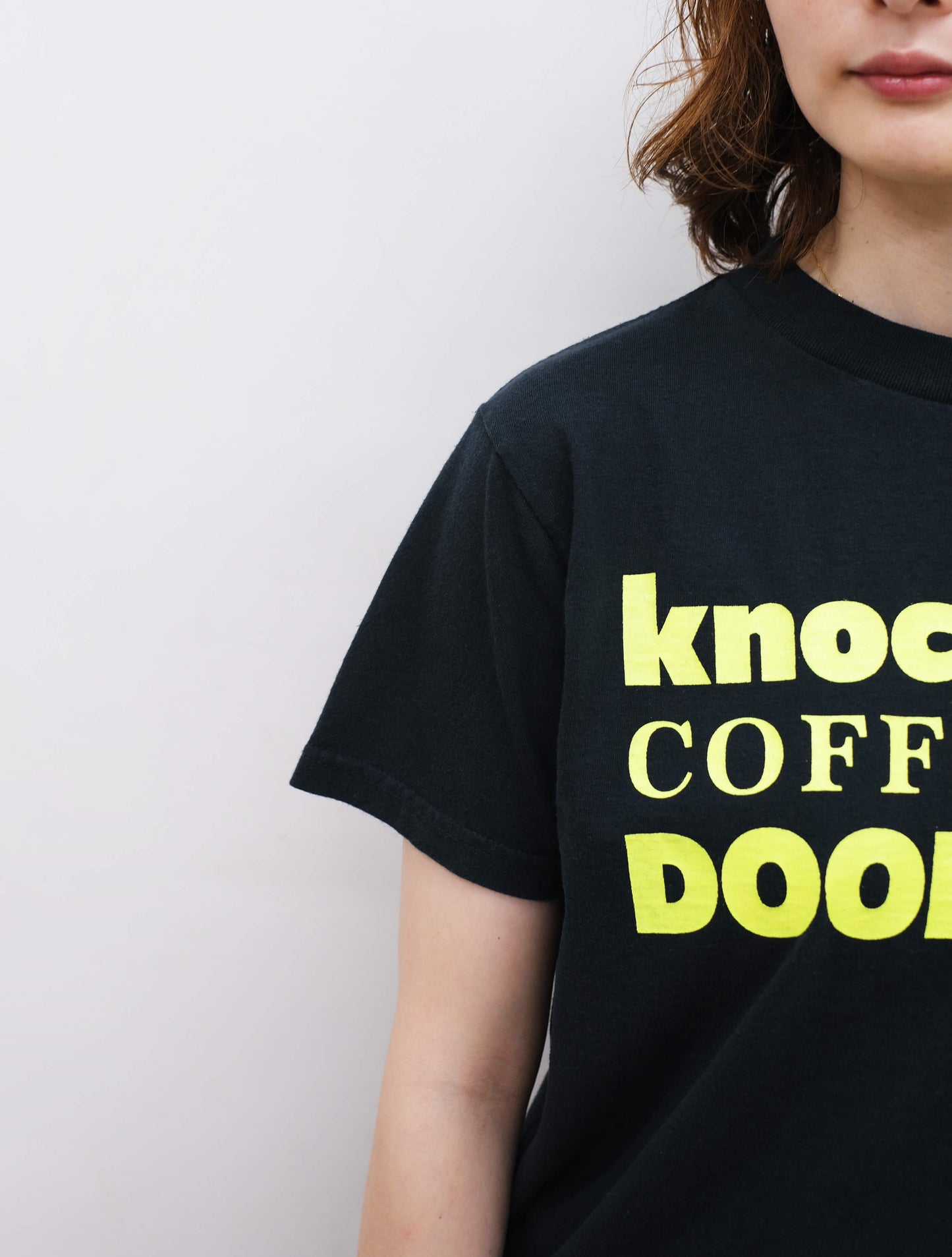 プリントTee "knockin' on coffees door" (Cafune)