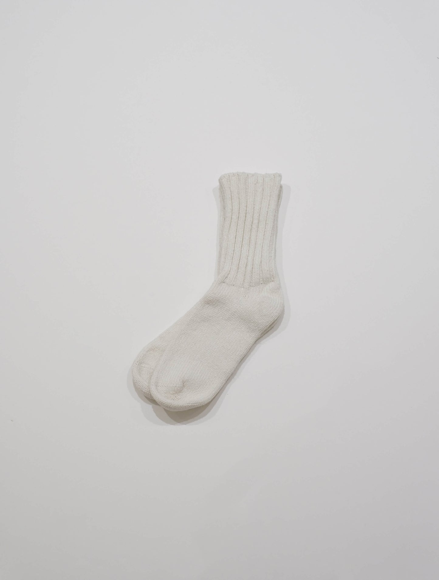 コットンシルクリブソックス (YAECA)