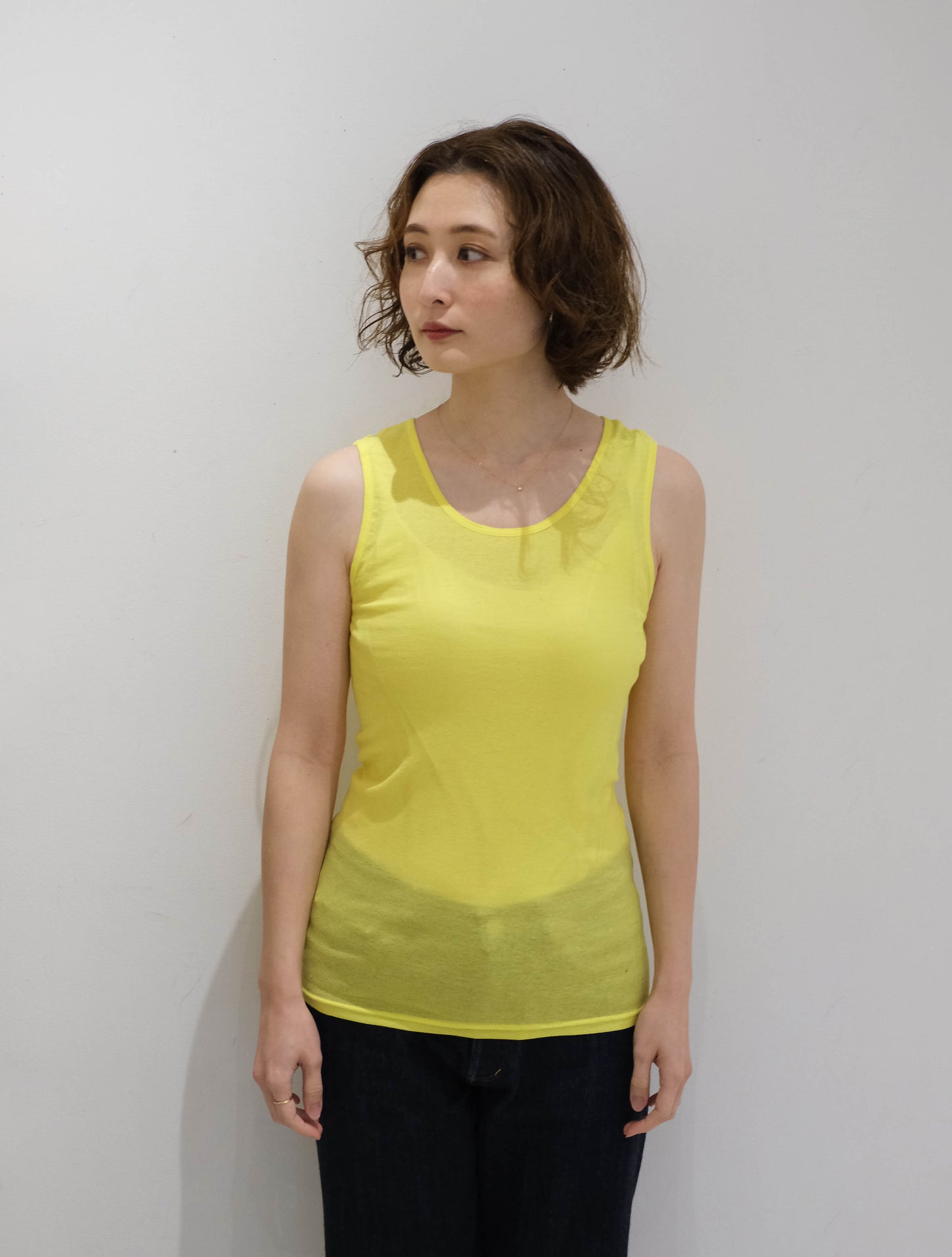 オーガニックコットンシフォンタンクトップ (1dozen)