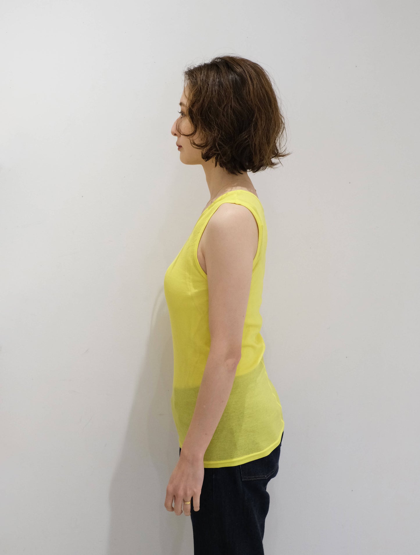 オーガニックコットンシフォンタンクトップ (1dozen)