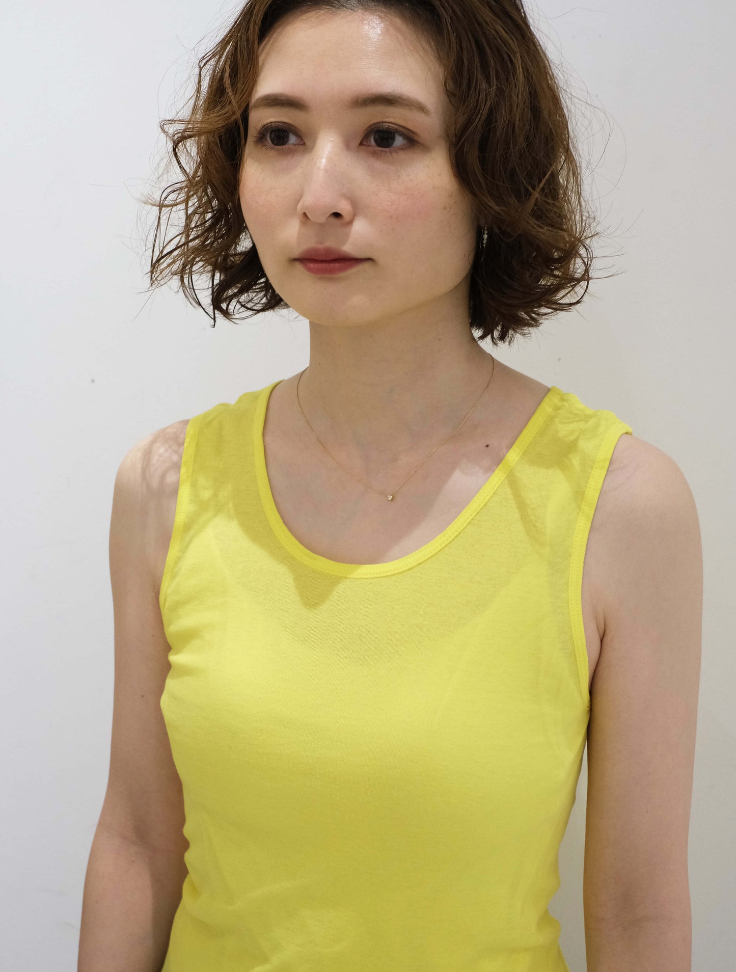 オーガニックコットンシフォンタンクトップ (1dozen)