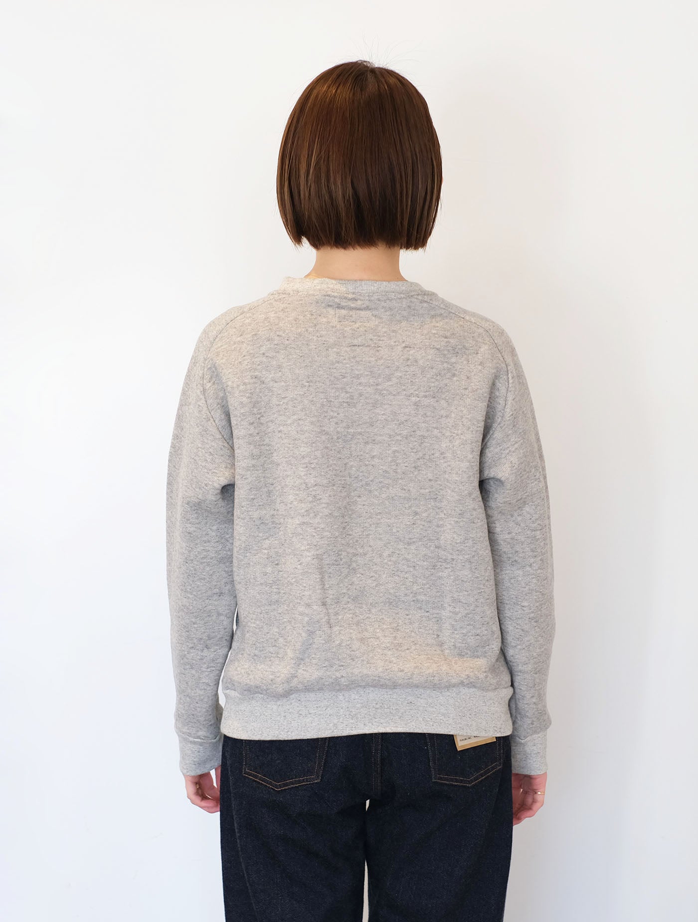 スウェット "freedom sleeve sweat 裏起毛” (Lim home)