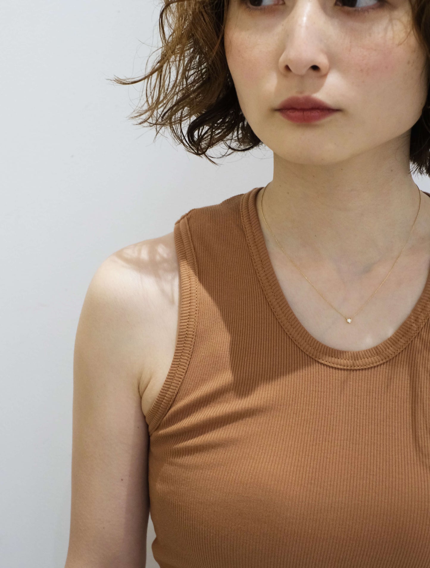 オーガニックコットンリブタンクトップ (1dozen)