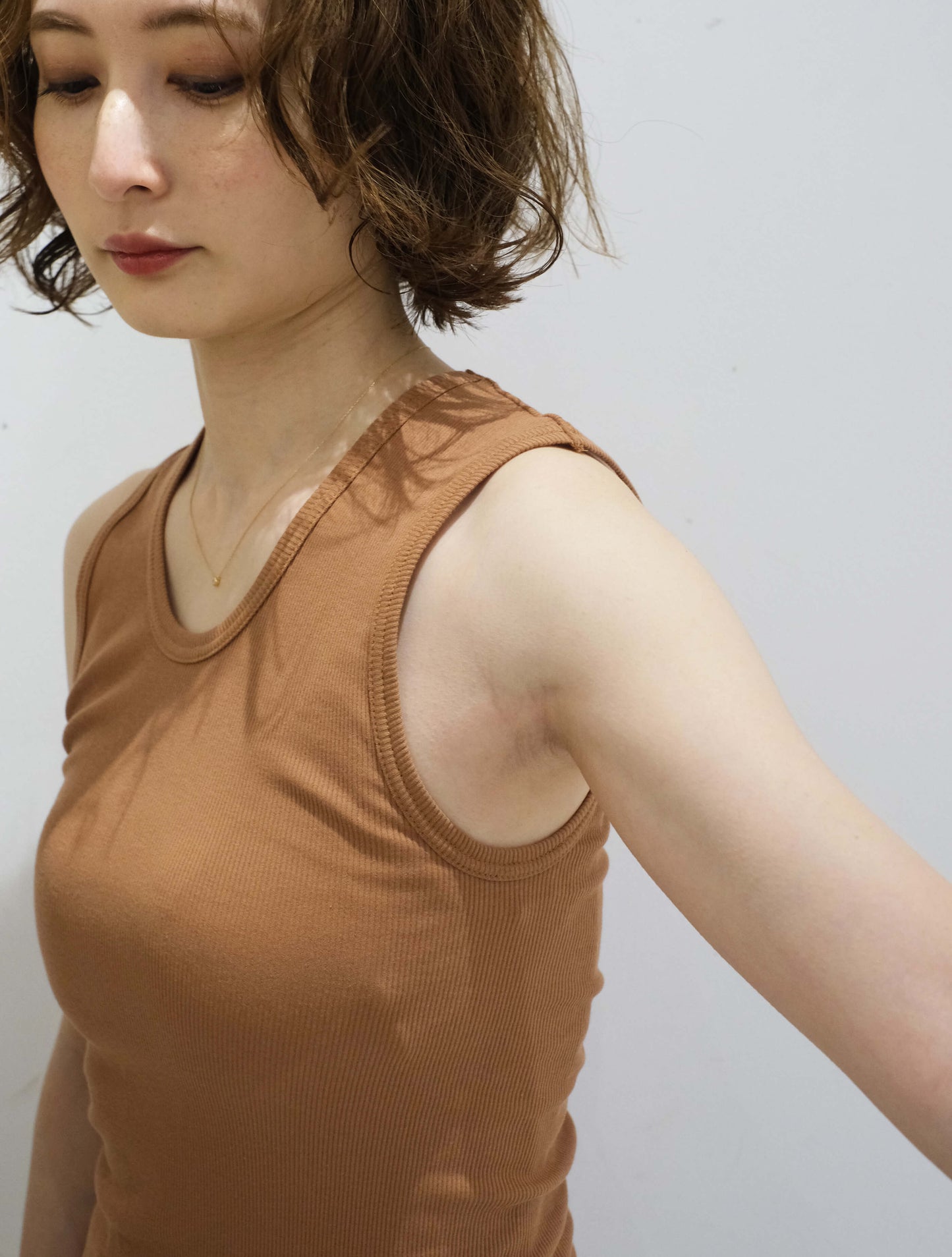 オーガニックコットンリブタンクトップ (1dozen)