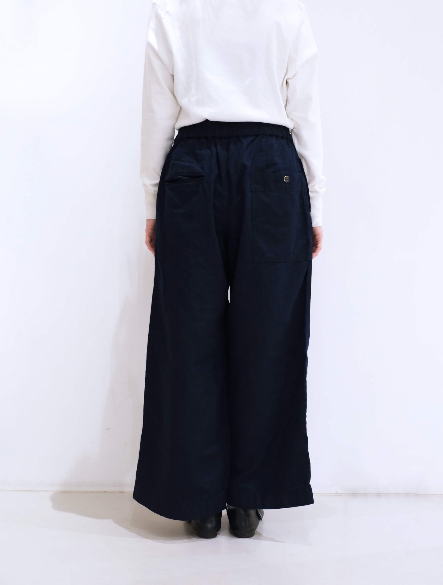 DENIMイージーワイドパンツ(CHEVAL plus)