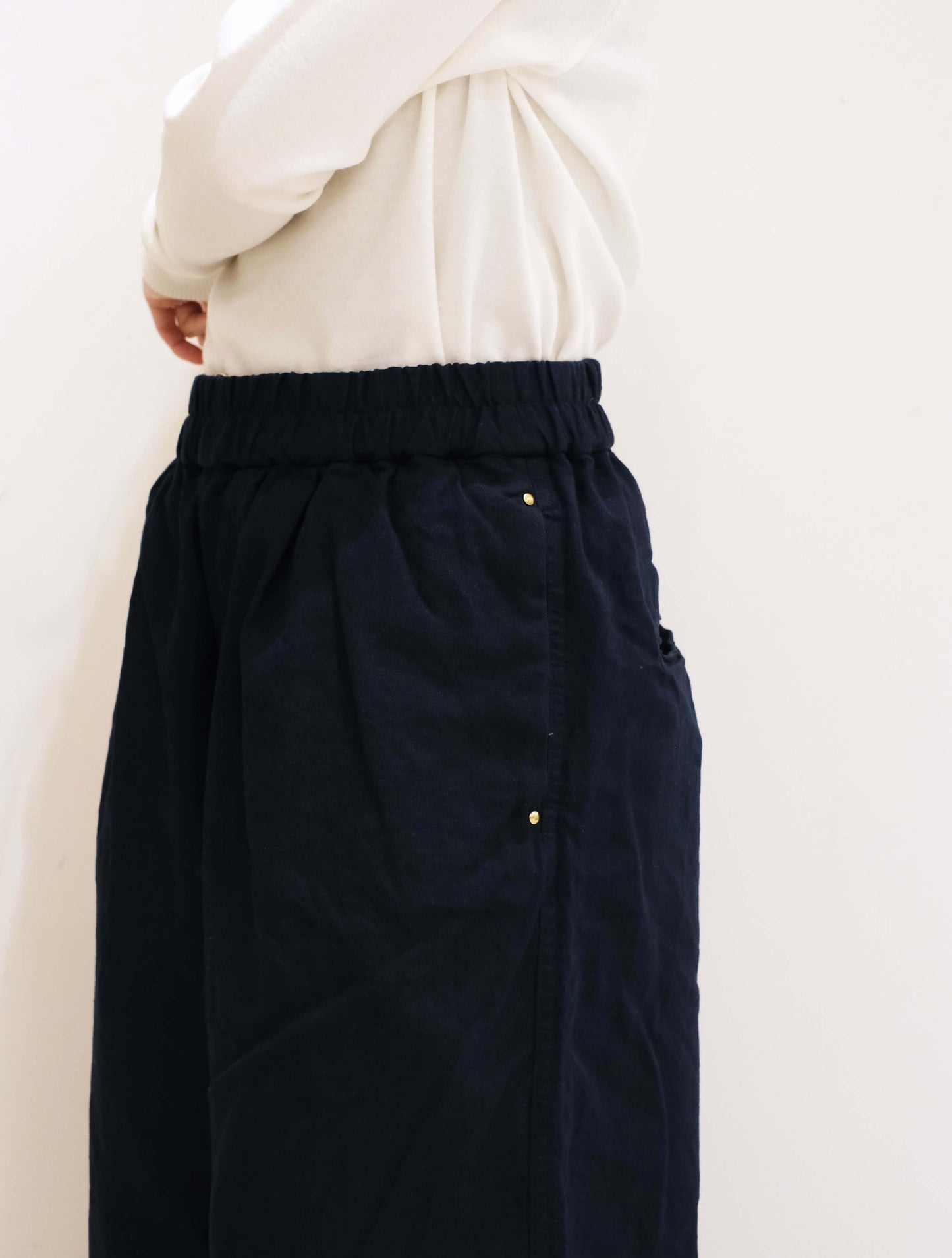 DENIMイージーワイドパンツ(CHEVAL plus)