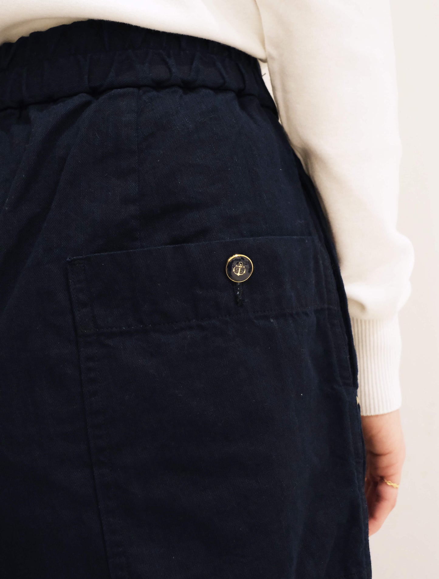 DENIMイージーワイドパンツ(CHEVAL plus)