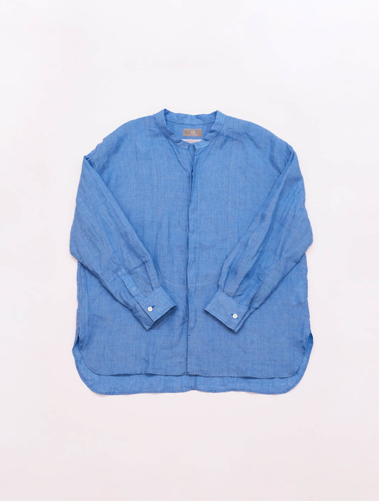 flap shirt "CANCLINI Linen" (Lim home)