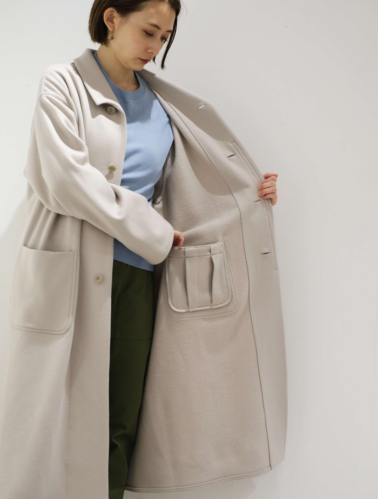 ボックスコート ロング (YAECA)