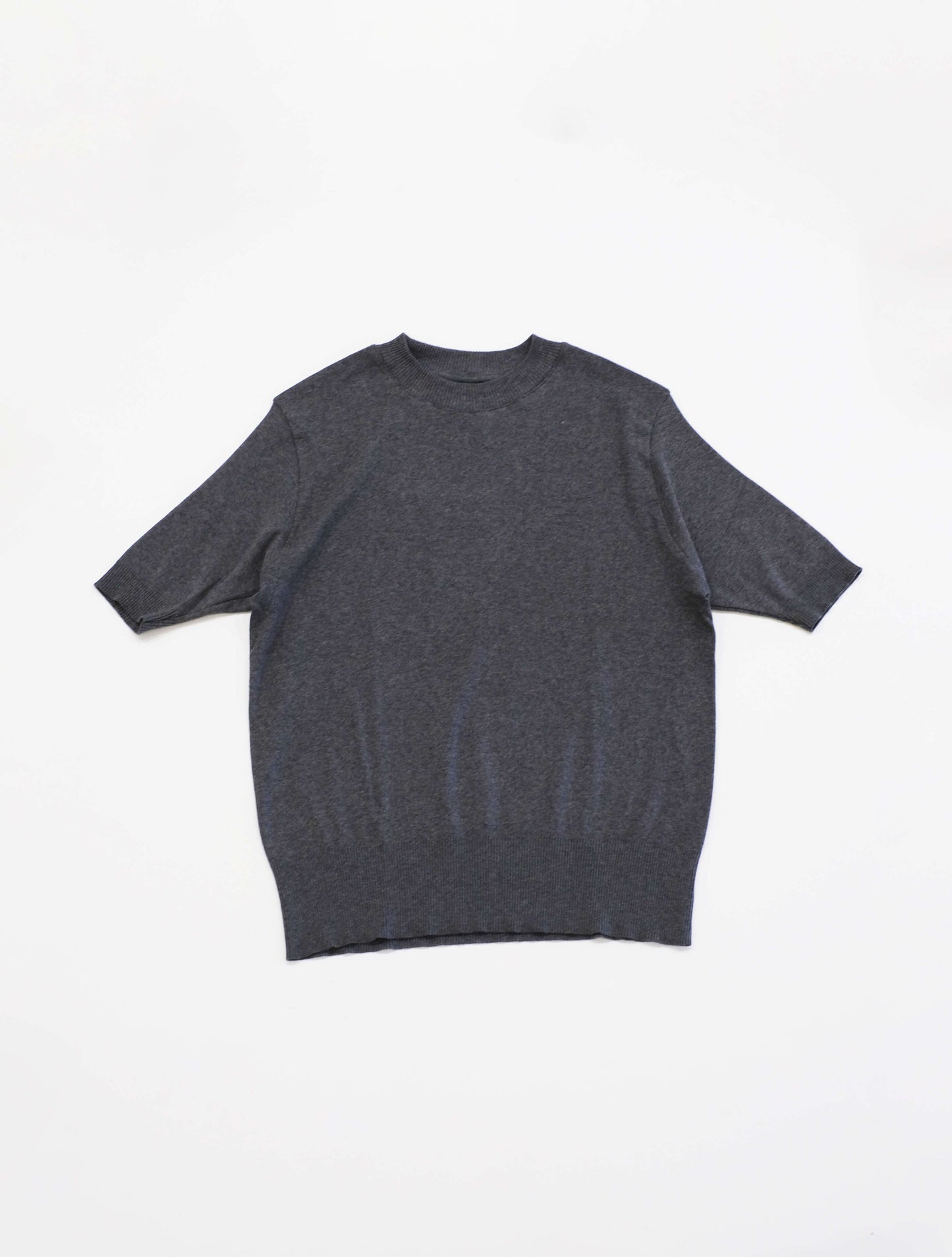 ショートスリーブコットンニットソー "ARGENTO" 26SS(gicipi)