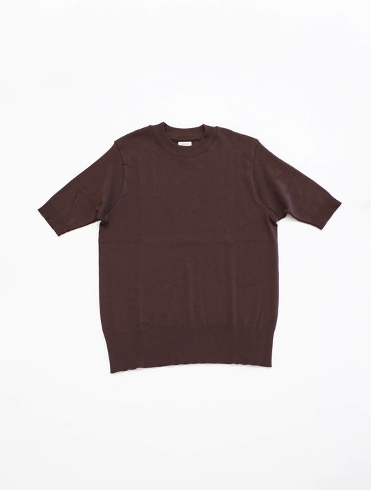 ショートスリーブコットンニットソー "ARGENTO" 26SS(gicipi)