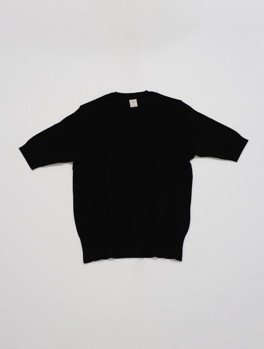 ショートスリーブコットンニットソー "ARGENTO" (gicipi)