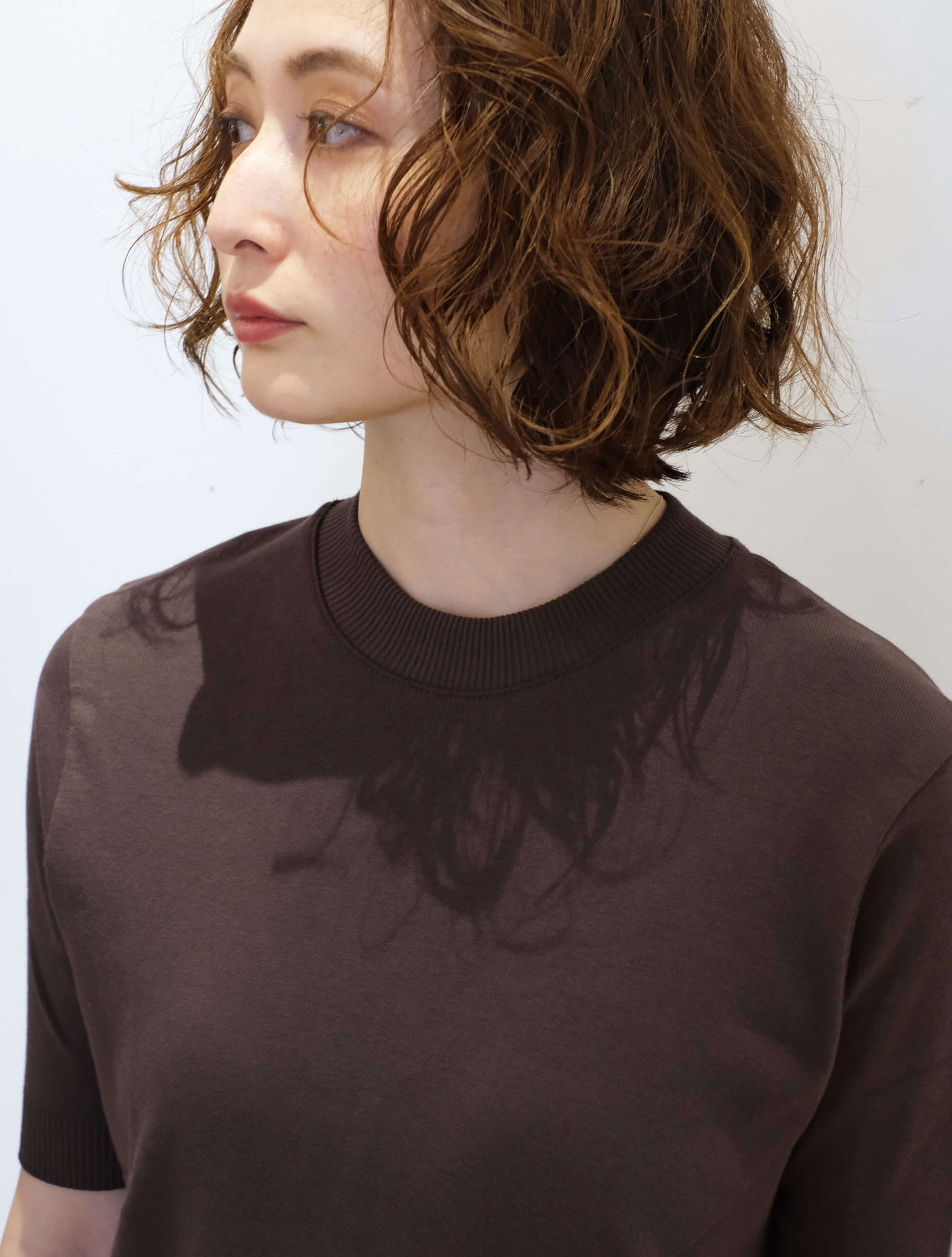 ショートスリーブコットンニットソー "ARGENTO" 26SS(gicipi)