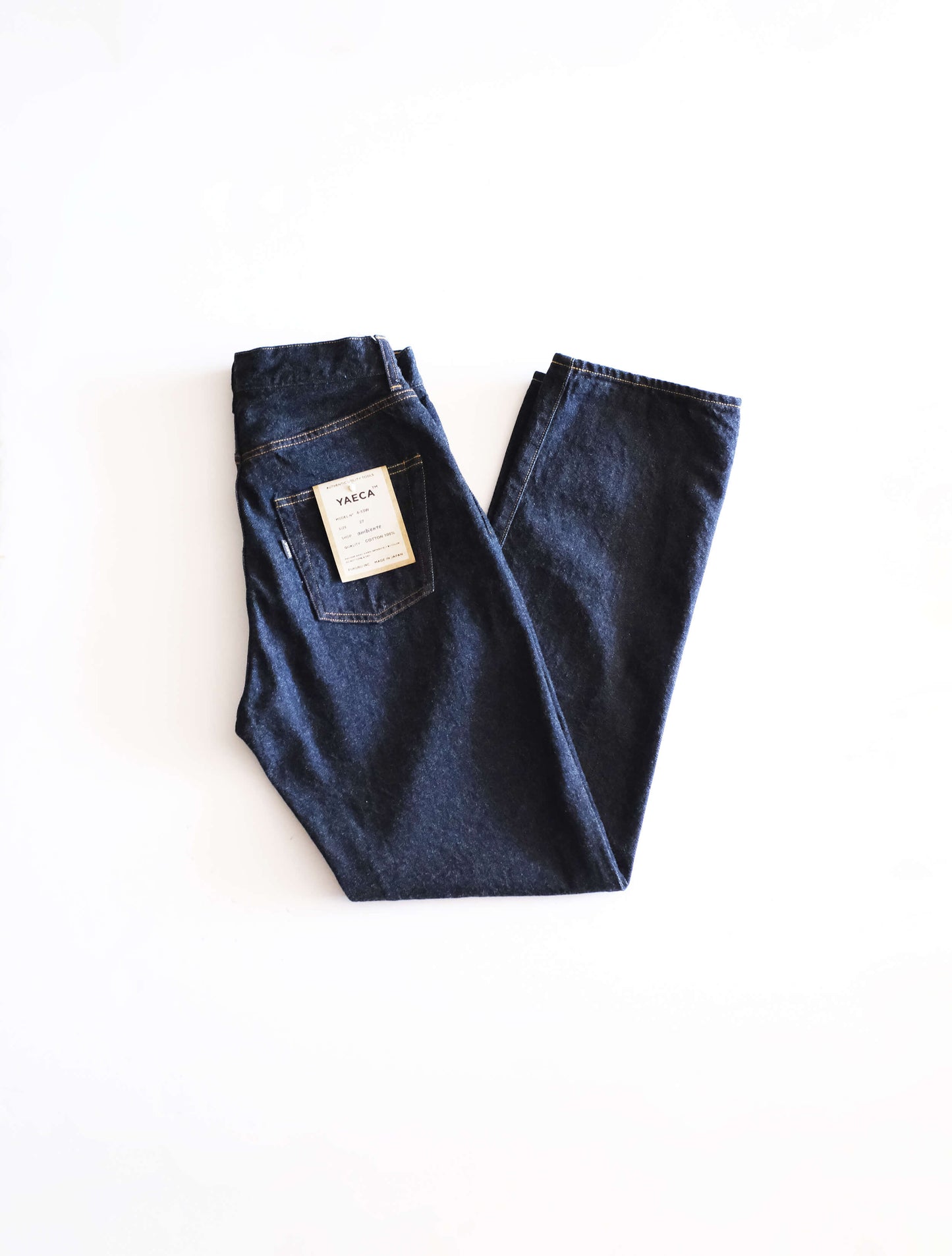 デニム "STRAIGHT" INDIGO (YAECA)