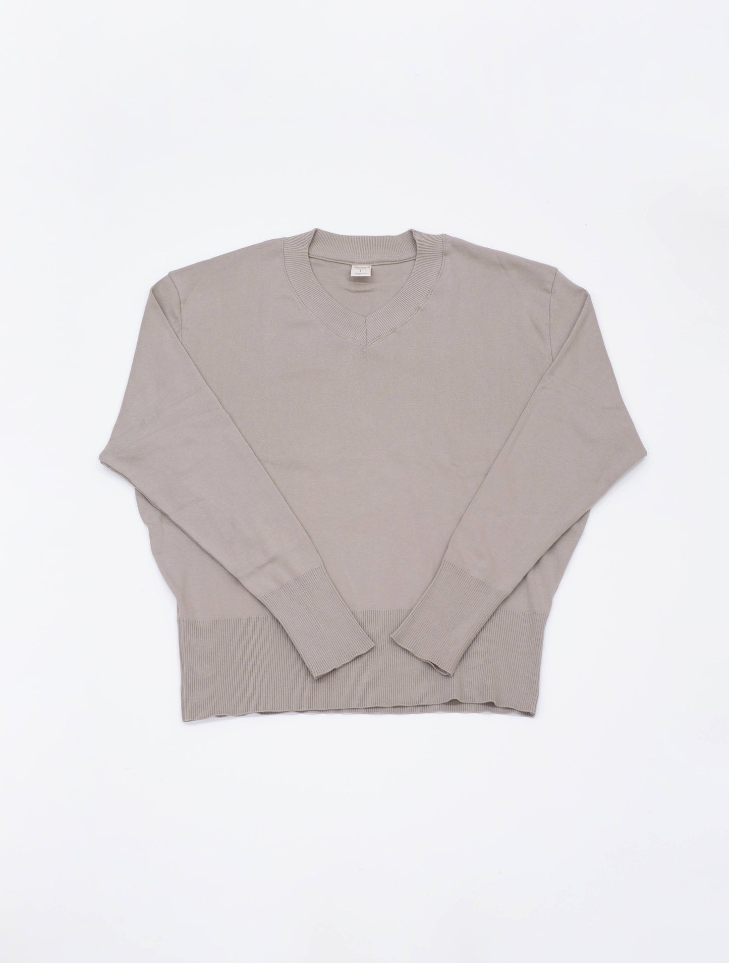 Vネックニットソー "CARCIOFO" (gicipi)