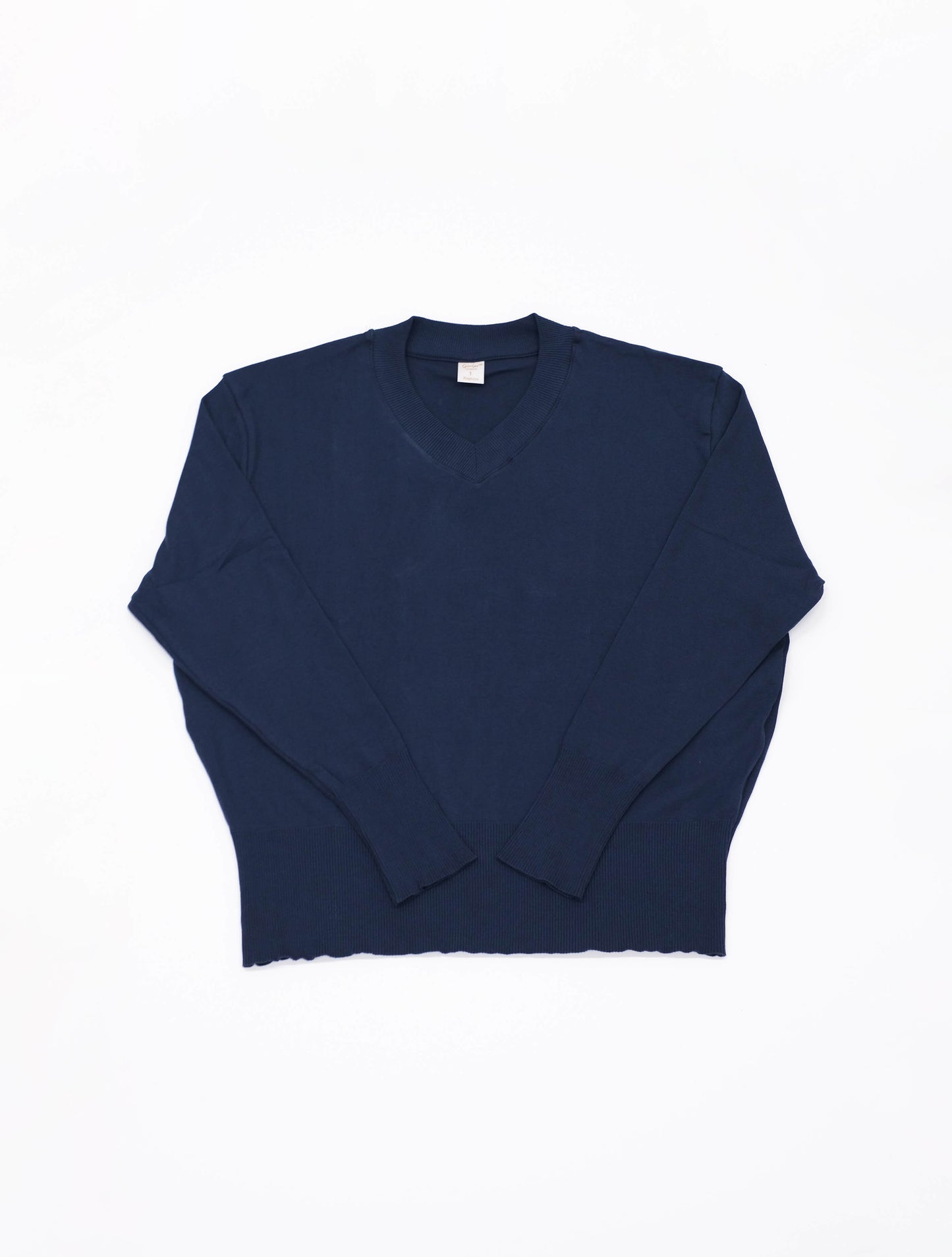 Vネックニットソー "CARCIOFO" (gicipi)