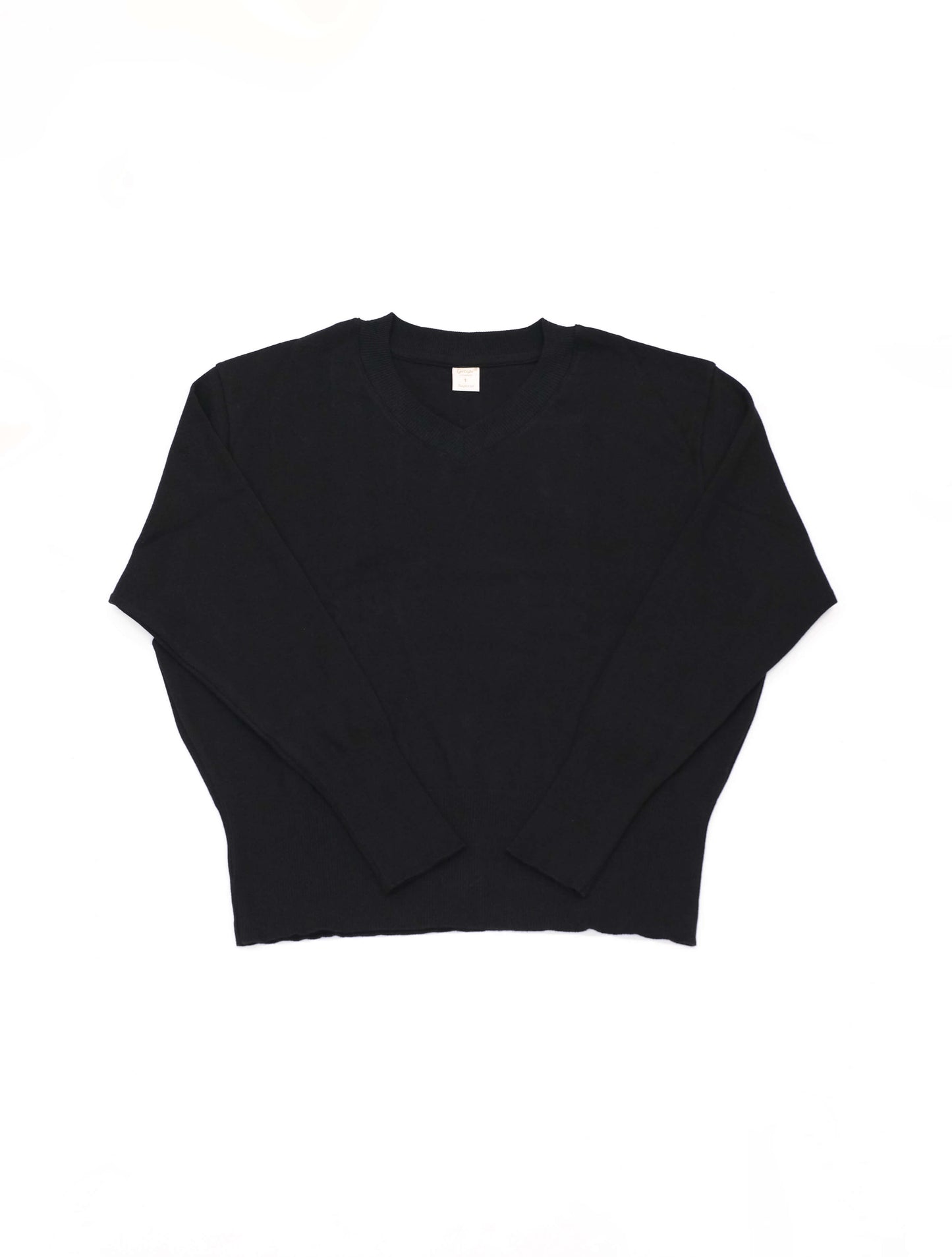 Vネックニットソー "CARCIOFO" (gicipi)