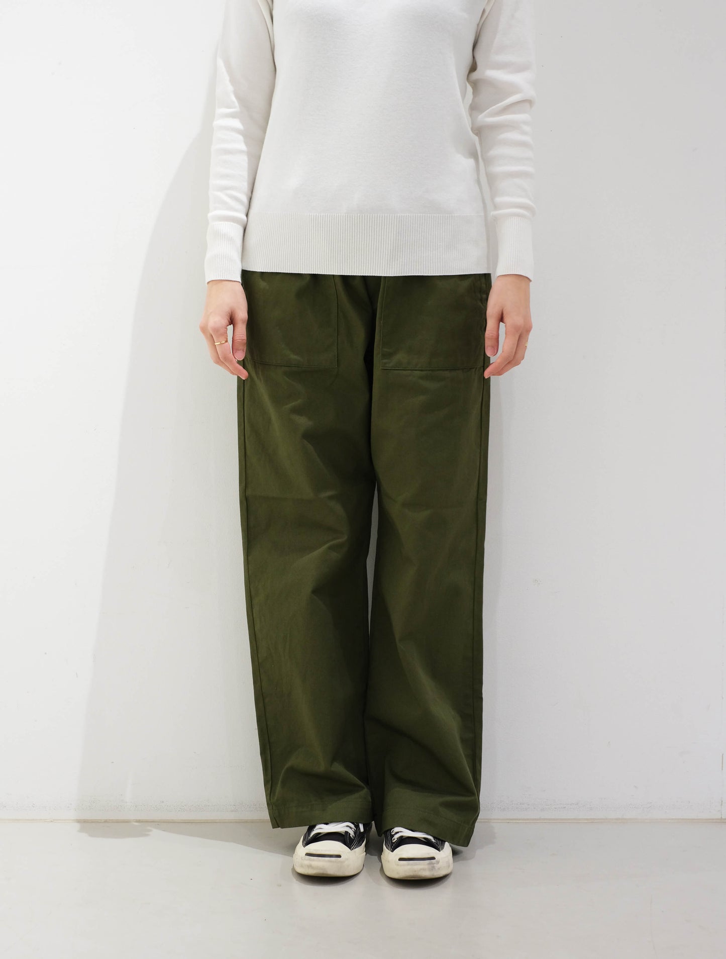 fatigue pants easy "straight" (Lim home)