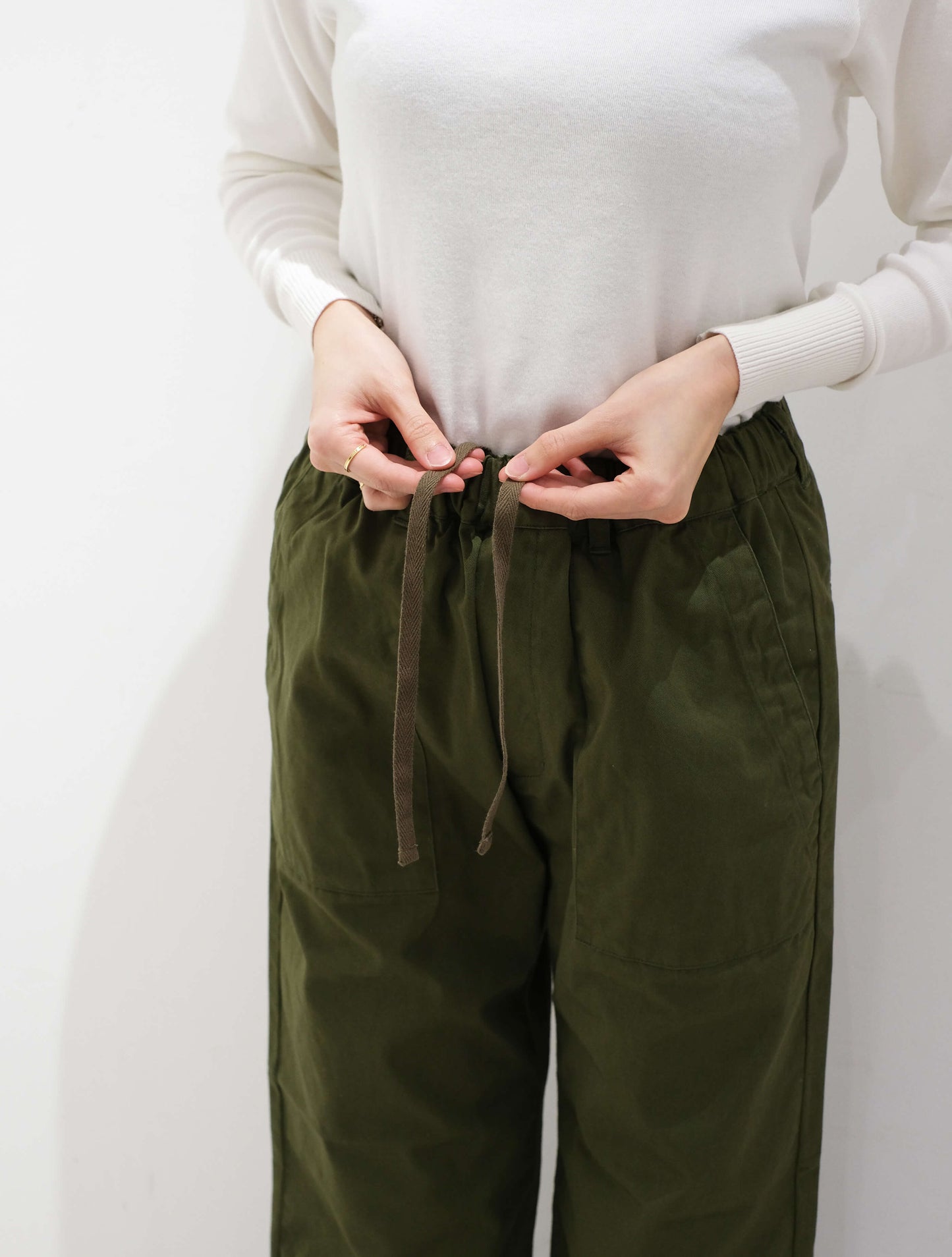 fatigue pants easy "straight" (Lim home)