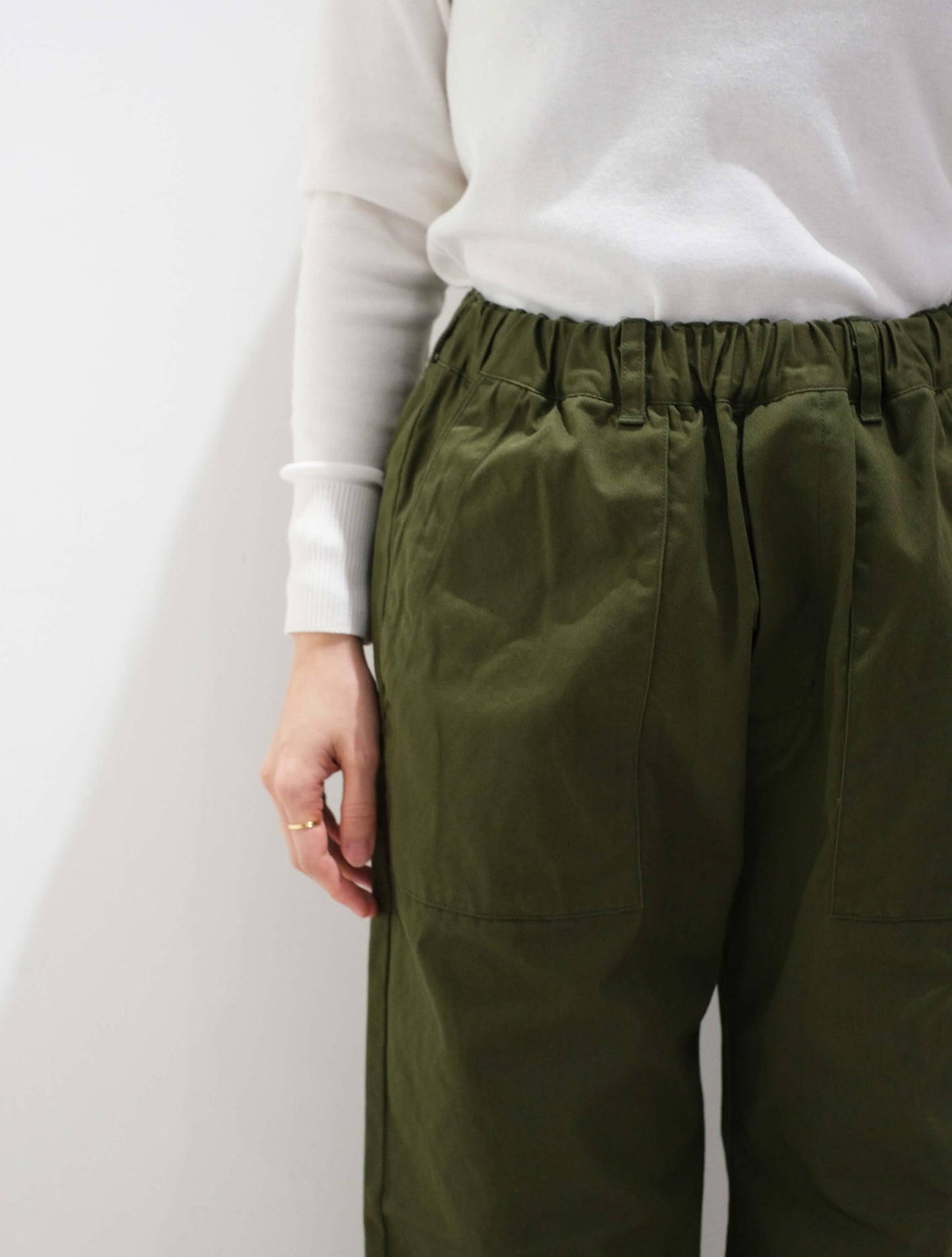 fatigue pants easy "straight" (Lim home)