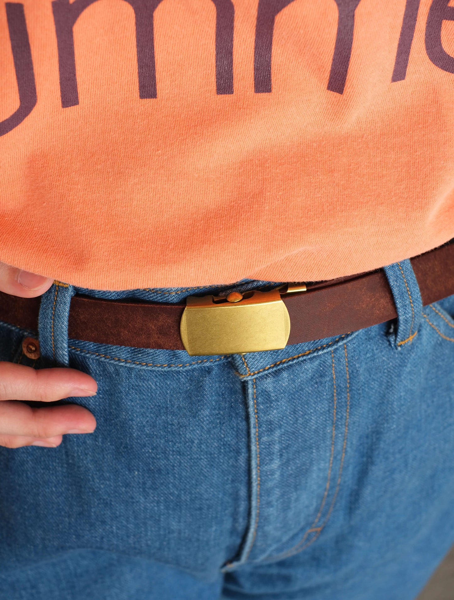 Leather Gacha Belt (MORIKA)