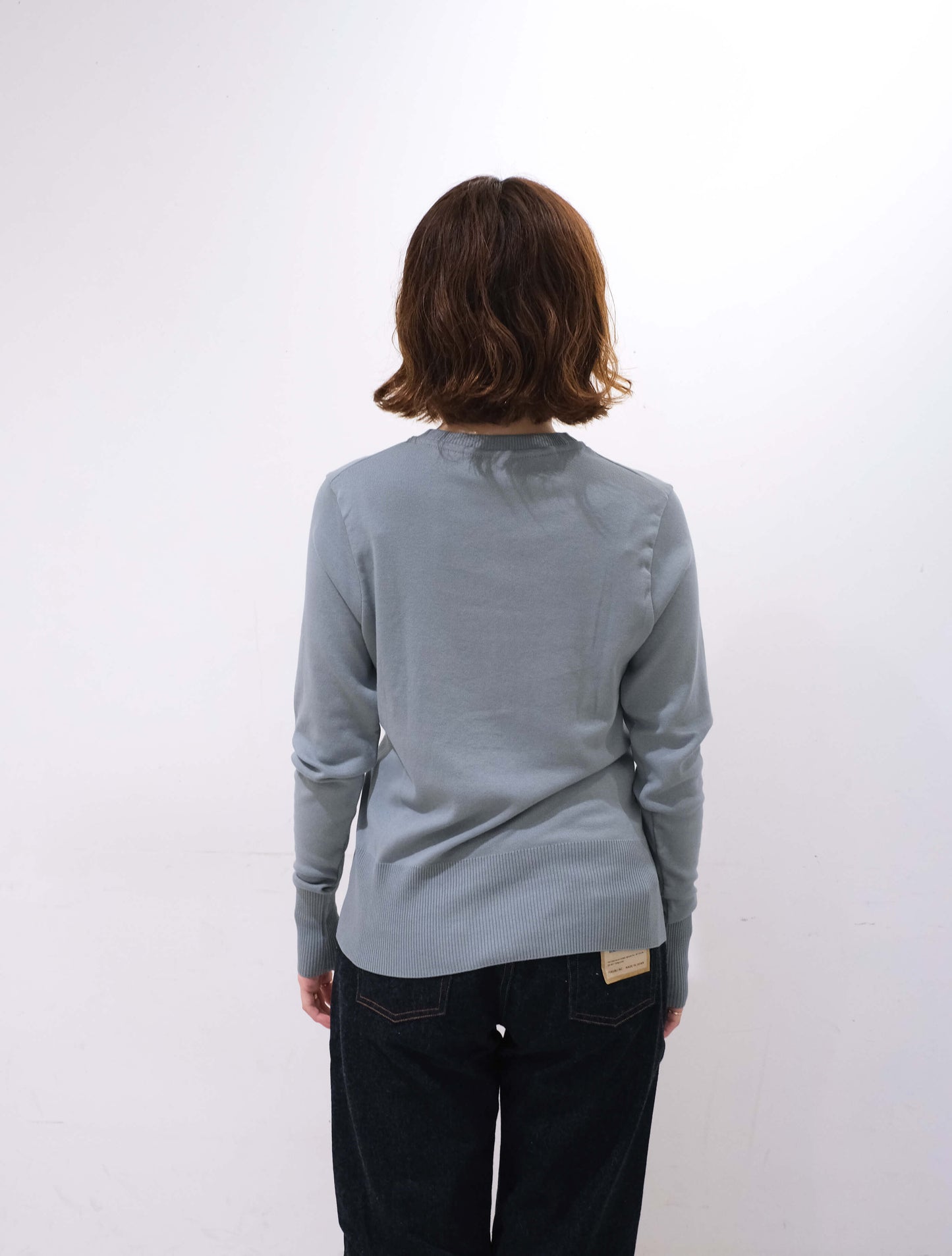 クルーネックジャストフィットニットソー "FRAGORA" 26AW (gicipi)