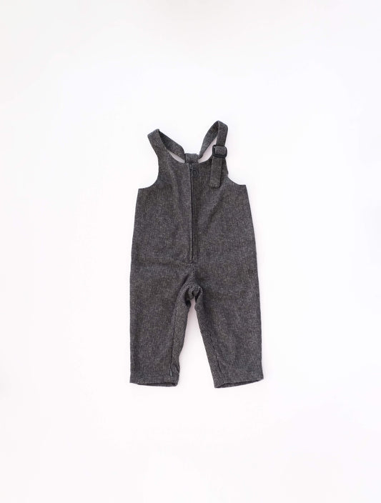 cotton tweed salopette(MOUN TEN.)
