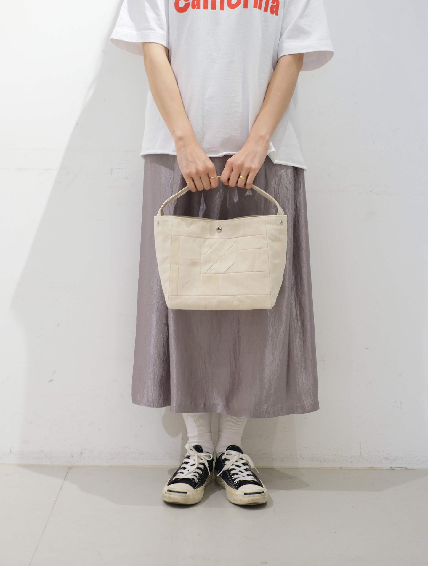 Square tote S -MOSAIC- (CUBIE)