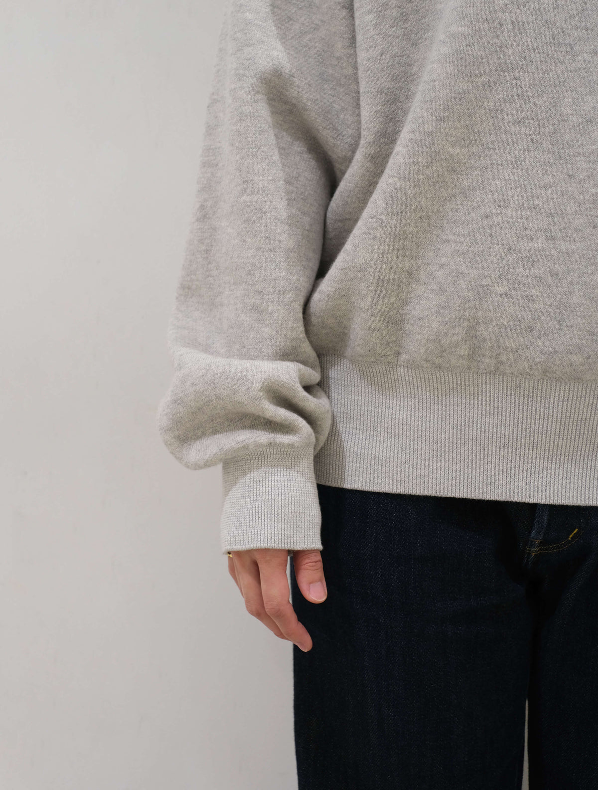 KNIT SEWN CREW (NECESSARY OR UNNECESSARY)