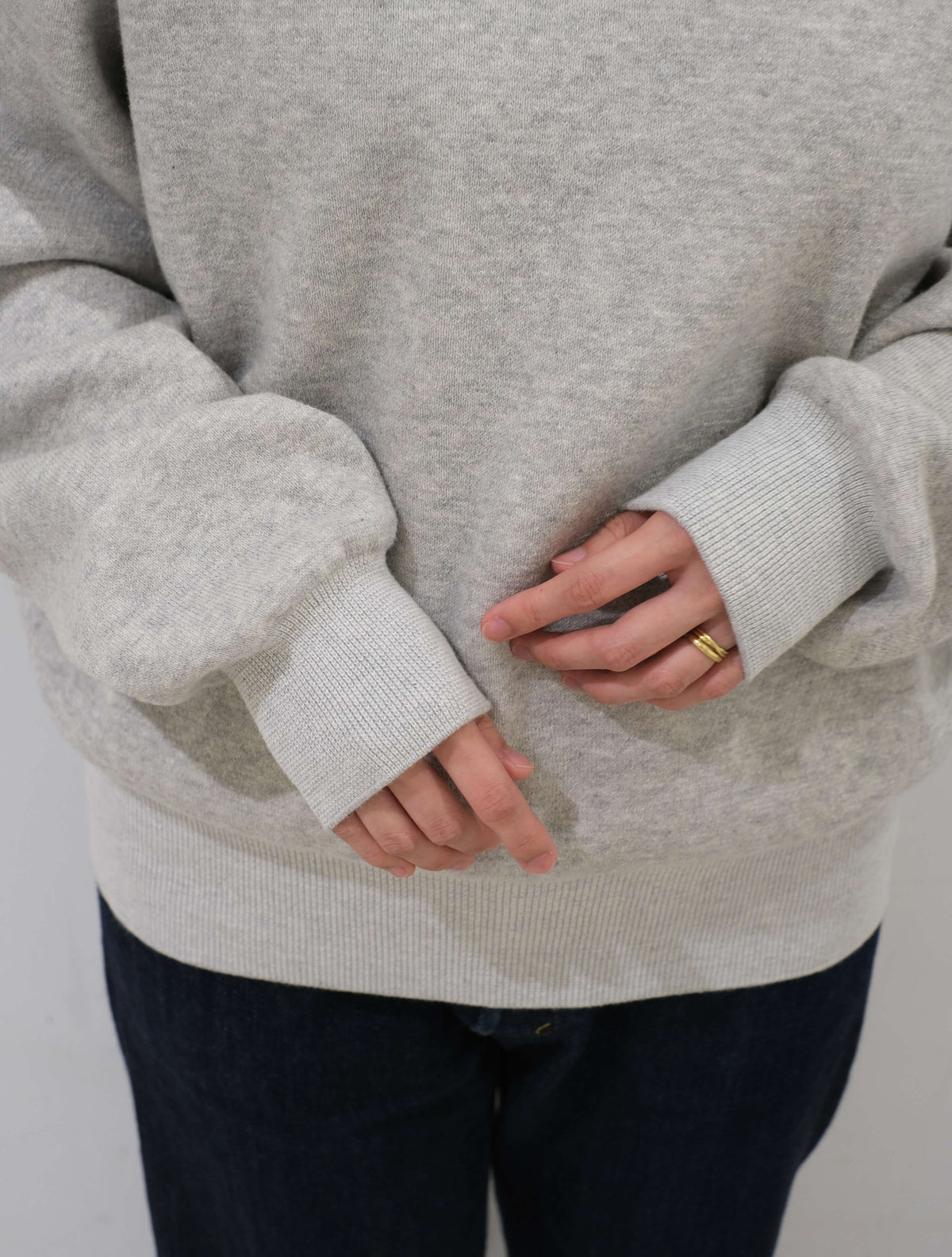 KNIT SEWN CREW (NECESSARY OR UNNECESSARY)