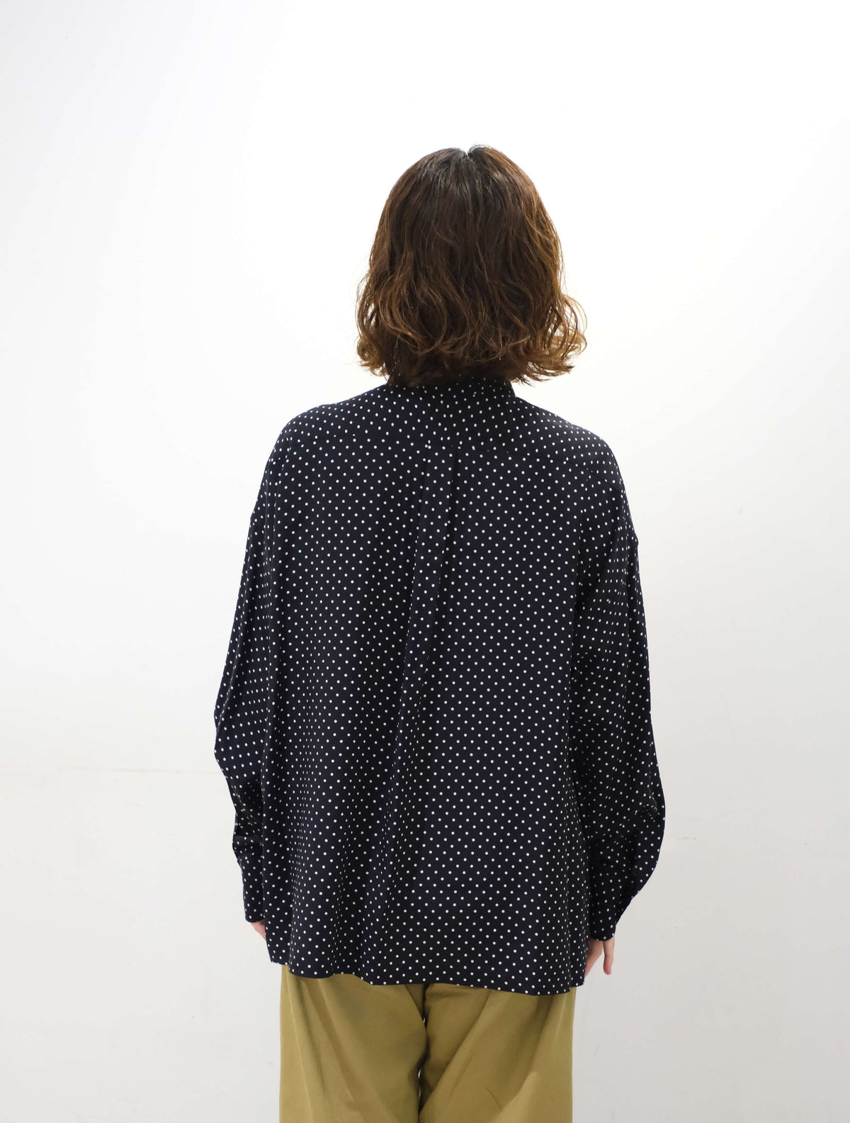 RubanのMarinドットシャツ (CHEVAL plus)