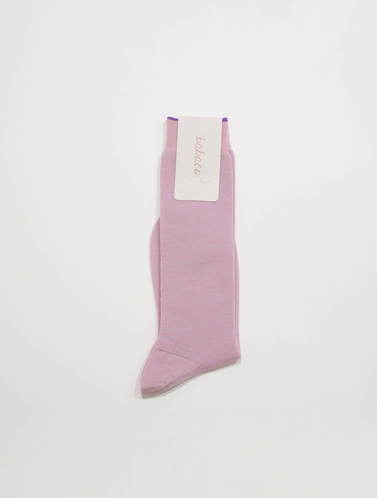 Wool Fine Ribbed Socks (babaco)