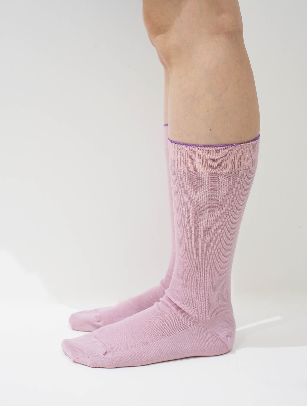 Wool Fine Ribbed Socks (babaco)