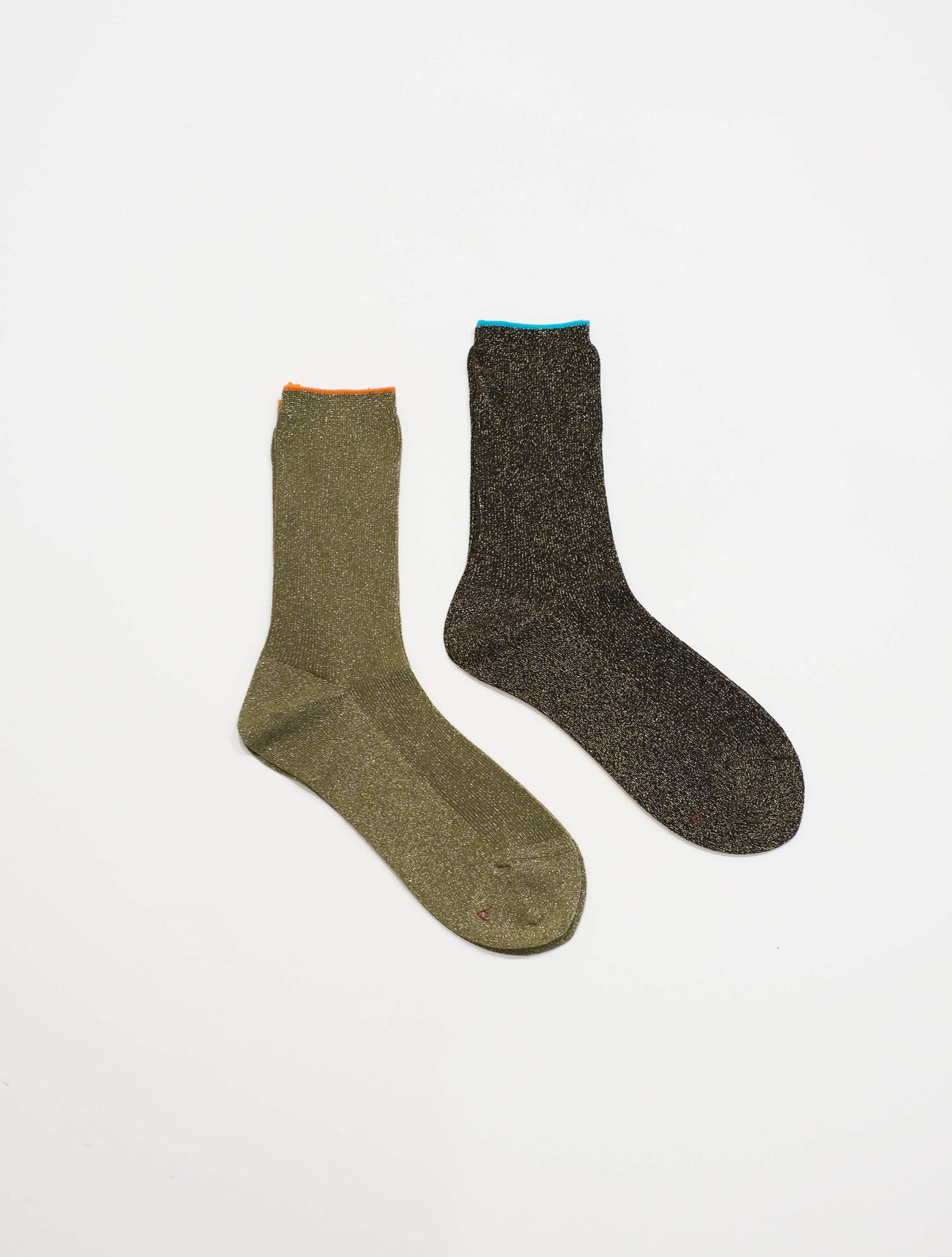 2 Pairs of Words Socks - tiptoe gloss (babaco)