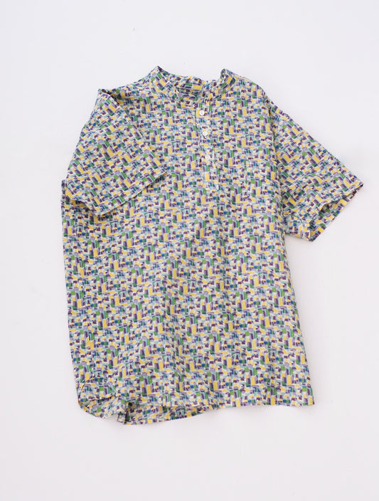 シャツ "pull over henry shirt(multi)" (Lim home)