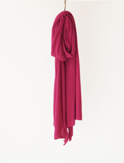糸衣 | cashmere stole “AZUSA-S” purple　