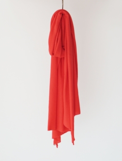 糸衣 | cashmere stole “AZUSA-S” red　
