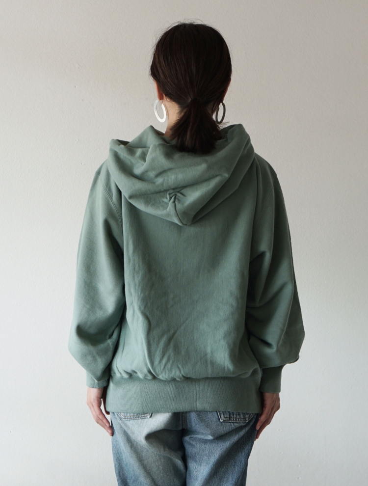 ambientesweat hoodie smoky green |