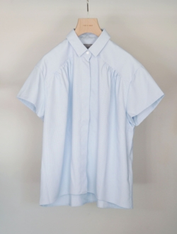 blouse "Mimi" blue (haundstooth)　