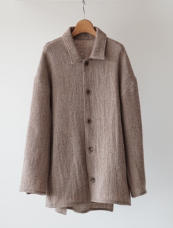 jacket “herringbone shirt JKT” light brownのサムネイル