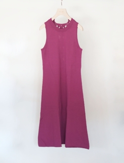 back cable dress  berry　のサムネイル