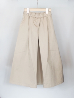 skirt “cotton long cross skirt”  beige　のサムネイル