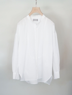 shirt “Flap shirt” 200/2 whiteのサムネイル