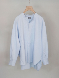 shirt “Flap shirt”  blue (haundstooth)　のサムネイル