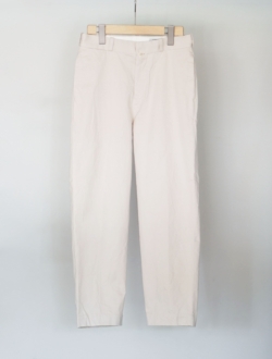 chino cloth pants "STANDARD" beige　