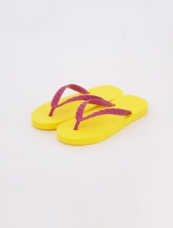 beach sandal  yellow　のサムネイル