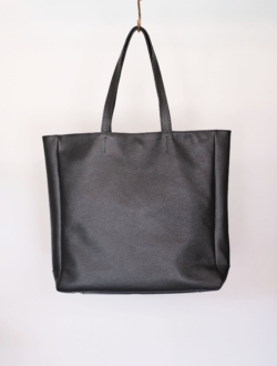 leather tote bag black　のサムネイル